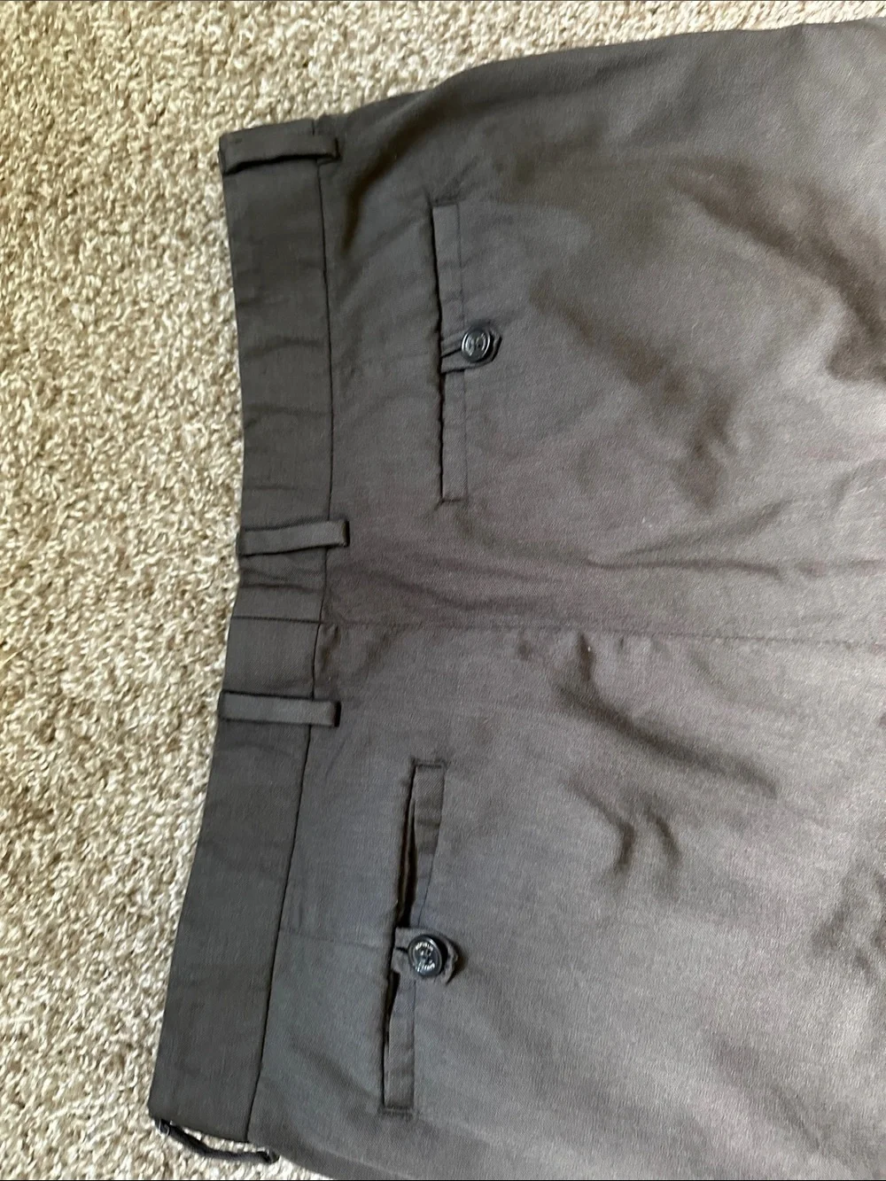 Banana Republic Dark Brown Men's Dress Pants - Classic Straight